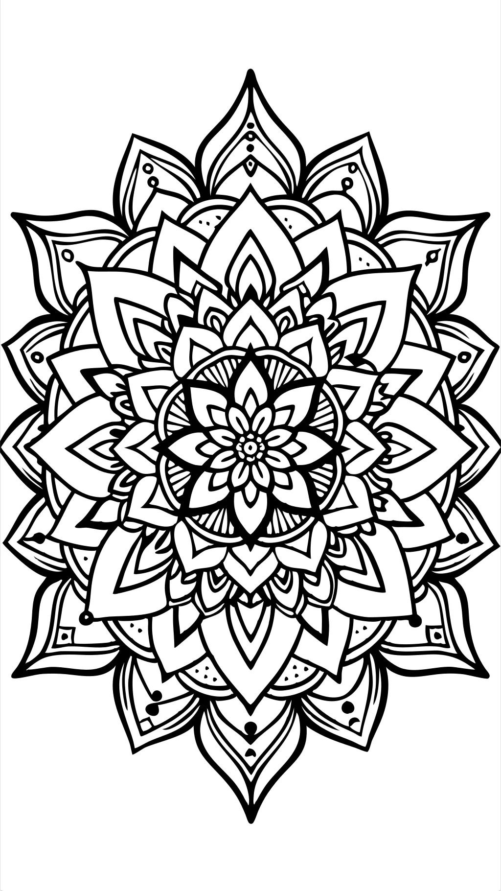 hard coloring pages for adults